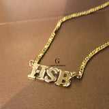 DOUBLE & TRIPLE NAME NECKLACE | MADE TO ORDER | DISPATCHED WITHIN 1 WEEK