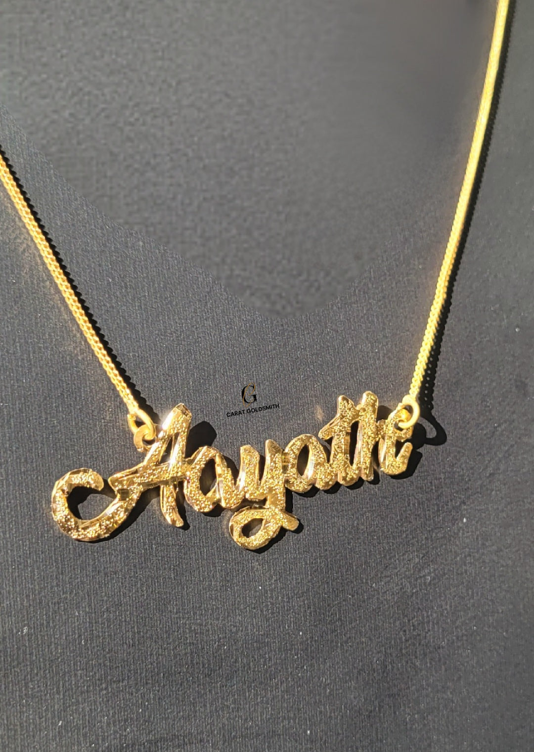 HEAVY ENGLISH NAME NECKLACE | MADE TO ORDER | DISPATCHED WITHIN 1 WEEK