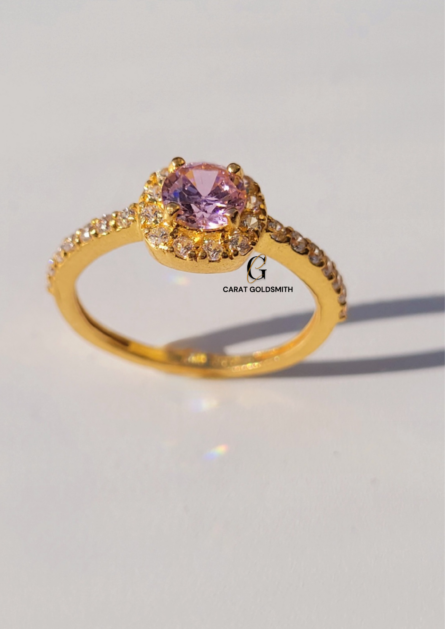 PINK HALO RING