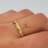 WOMENS BANDS WITH INTRICATE DIAMOND CUTTINGS | MADE TO ORDER | DISPATCHED WITHIN 1 WEEK