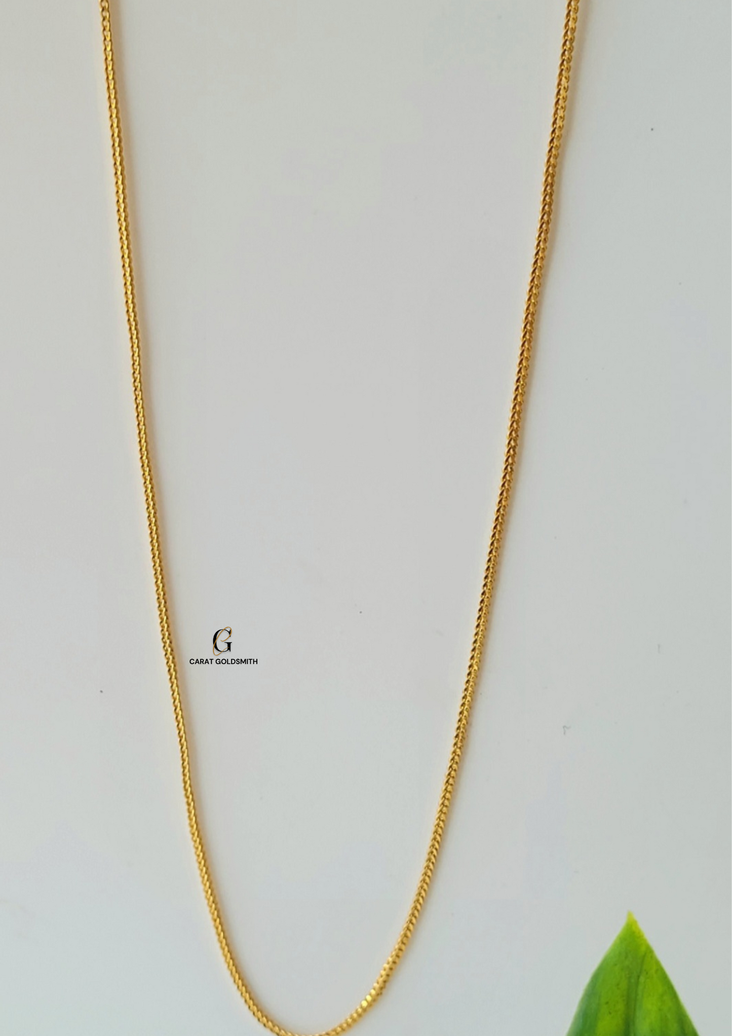 INTRICATE GOLD FOXTAIL CHAIN