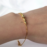 BEADED DIAMOND CUT BRACELET