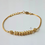 CENTRE CLUSTER GOLD BRACELET