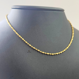 GOLD BEADED CHAIN