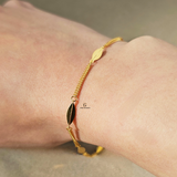 TWO STRAND GOLD BRACELET