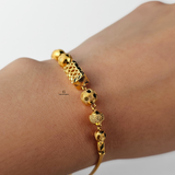 INTRICATE BEADED TUBE BRACELET