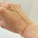 GOLD DESIGN HAND CHAIN