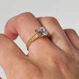 SQUARE CUT RING