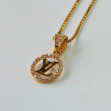 SMALL LV DISC CHARM