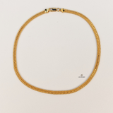 FLAT BOX CHAIN ANKLET