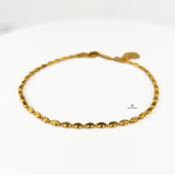 BEADED HEART CHARM BRACELET