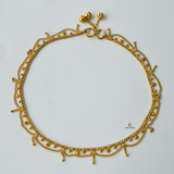 DRAPED CHAIN ANKLET