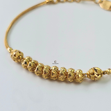 CENTRE CLUSTER GOLD BRACELET