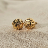 INTRICATE DESIGN CIRCLE STUDS