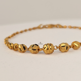 BEADED DIAMOND CUT BRACELET