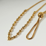 ADJUSTABLE BEADED NECKLACE