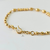 DIAMOND CUT BEADED BRACELET