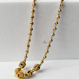 INTRICATE DIAMOND CUT ANKLET