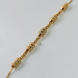 CENTRE BEADED TUBE BRACELET