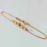 BEADED DIAMOND CUT BRACELET