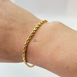 SOLID ROPE CHAIN BRACELET