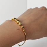 INTRICATE BEADED TUBE BRACELET