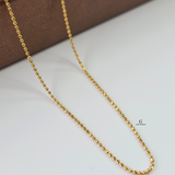 GOLD BEADED CHAIN