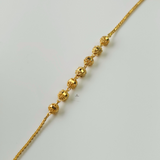FILIGREE BEAD CHAIN BRACELET