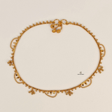 DRAPED CHAIN ANKLET