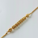CENTRE CLUSTER GOLD BRACELET