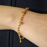 BEADED CHARM BRACELET