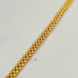 DOTTED LINK FLAT BRACELET