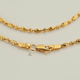 GOLD BEADED CHAIN