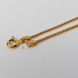 BEADED SWIRL CHAIN