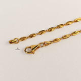 BEADED CHARM ANKLET