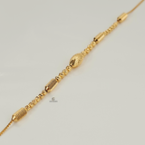 CENTRE BEADED TUBE BRACELET