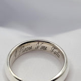 SILVER BAND | MADE TO ORDER | DISPATCHED WITHIN 1 WEEK