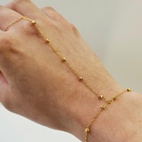 BEADED HAND CHAIN