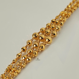 TRIPLE LAYERED BEADED BRACELET