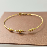 SIENNA BEAD BANGLE BRACELET