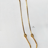 LIGHTWEIGHT BEADED STATION ANKLET