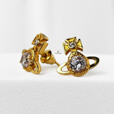 SATURN STUD EARRINGS