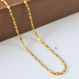 GOLD BEADED CHAIN