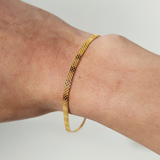 FLAT CHAIN MESH BRACELET