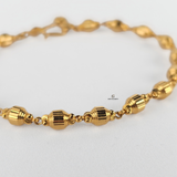HEAVY BEADED TUBE DESIGN BRACELET