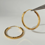 PLAIN GOLD HOOPS