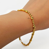 MOVING BALL GOLD BRACELET