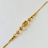 INTRICATE BEADED TUBE BRACELET