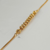 CENTRE CLUSTER GOLD BRACELET