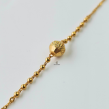 FINE ONE BALL CHAIN BRACELET